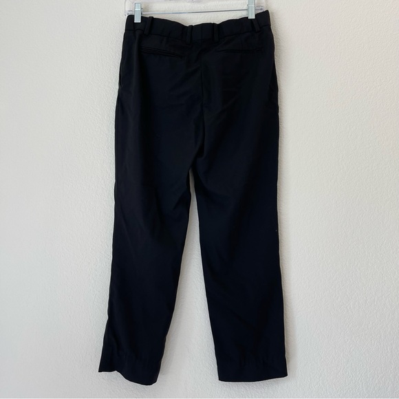 EVERLANE 100% Wool HIGH RISE Taper Black Pant Trouser Size 2 - Picture 5 of 10